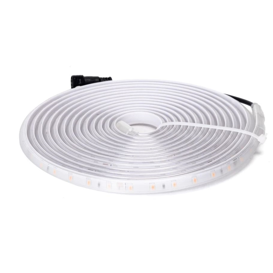 Aigostar - Soldrevet LED strip dæmpbar LED/5W/3,2V 5 m 2700K IP65 4000 mAh + fjernbetjening