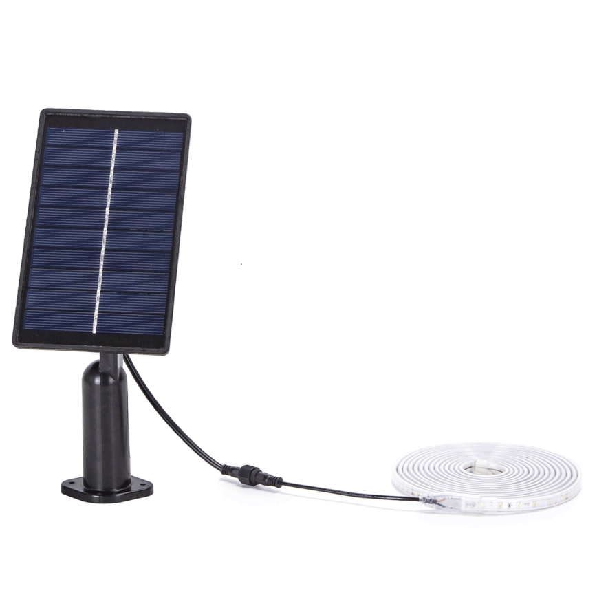 Aigostar - Soldrevet LED strip m. RGB-farver dæmpbar LED/1,6W/3,2V 5 m IP65 + fjernbetjening