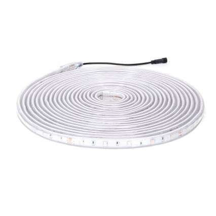 Aigostar - Soldrevet LED strp m. RGB-farver dæmpbar LED/10W/3,2V 10 m IP65 + fjernbetjening