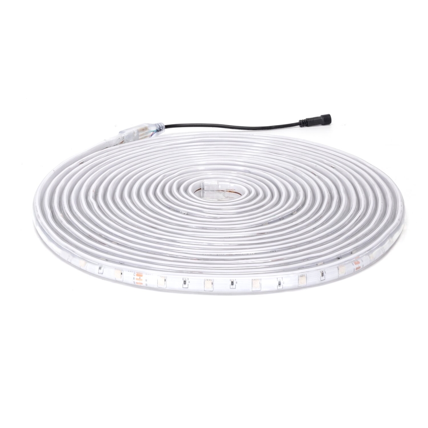 Aigostar - Soldrevet LED strp m. RGB-farver dæmpbar LED/10W/3,2V 10 m IP65 + fjernbetjening