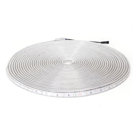 Aigostar - Soldrevet LED strip m. RGB-farver dæmpbar LED/20W/3,2V 20 m IP65 20000 mAh + fjernbetjening