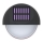 Aigostar - Soldrevet LED væglampe LED/1W/1,2V sort 2700K IP44