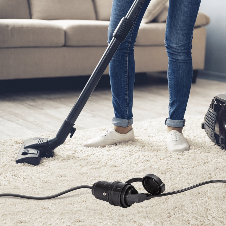 Aigostar - Stikkontakt til fugtige miljøer 16A 250V IP44