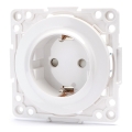 Aigostar - Stikkontakt uden ramme SCHUKO 250V/16A hvid