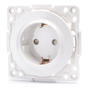 Aigostar - Stikkontakt uden ramme SCHUKO 250V/16A hvid