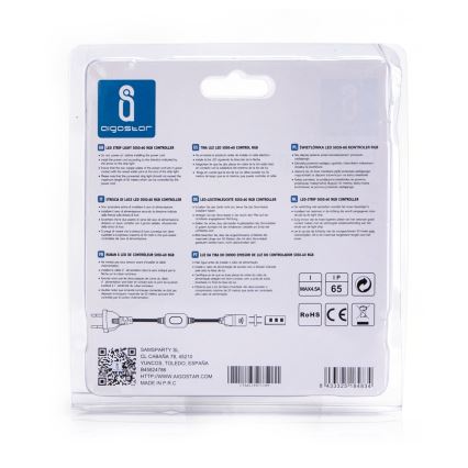 Aigostar - Strømforsyning til LED-bånd 1000W/230V hvid