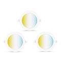 Aigostar - SÆT 3x LED Dæmpbare Indbygningsspot MESH LED/6W/230V 2700K-6500K Ø11,5 cm