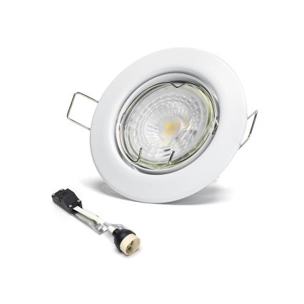 Aigostar - Sæt 3x LED indbygningsspot 1xGU10/4,5W/230V 4000K hvid