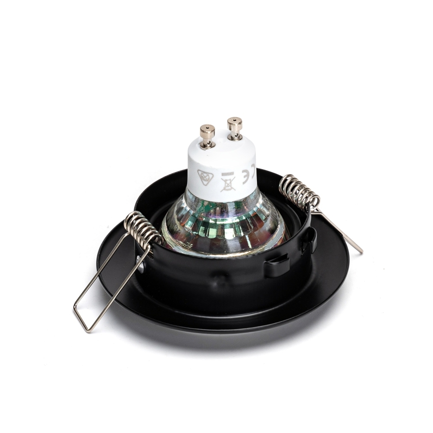 Aigostar - SÆT 3x LED indbygningsspot 1xGU10/4,5W/230V 4000K sort