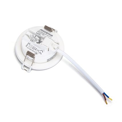 Aigostar - SÆT 3x Udendørs LED indbygningslampe LED/4,8W/230V 3000K IP65 hvid
