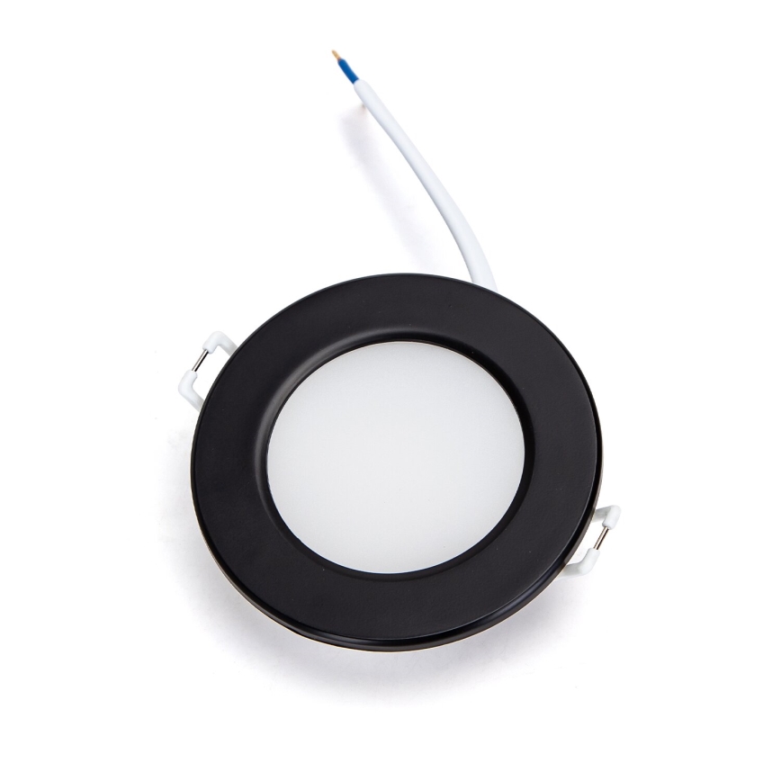 Aigostar - SÆT 3x Udendørs LED indbygningslampe LED/4,8W/230V 6500K IP65 sort