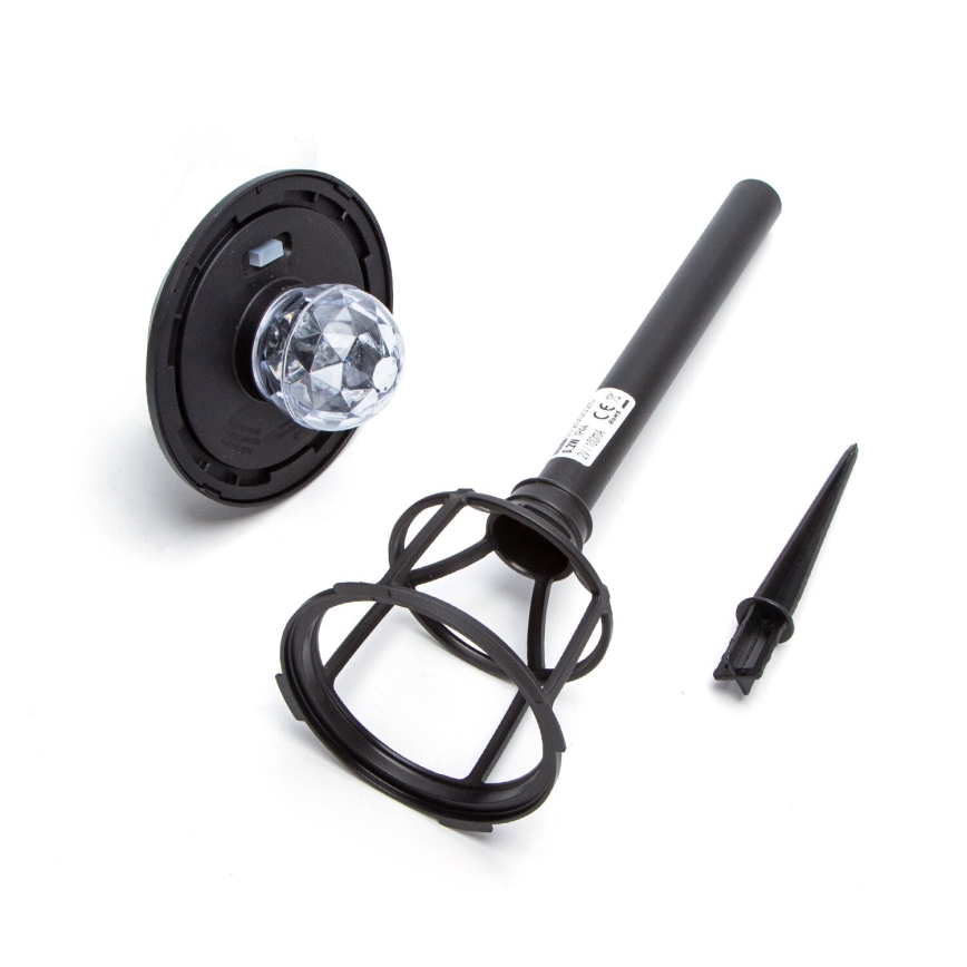 Aigostar - SÆT 4x LED solcellelampe RGB-farver LED/0,2W/2V 40 mAh IP44