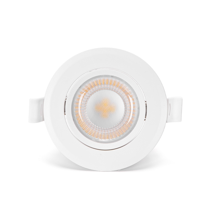 Aigostar - Sæt med 3 indbygningsspots LED/5W/230V 3000K Ø 8,5 cm hvid
