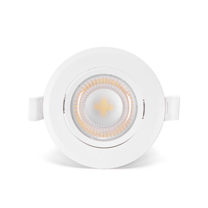 Aigostar - Sæt med 3x LED indbygningsspot LED/5W/230V 4000K Ø 8,5 cm hvid