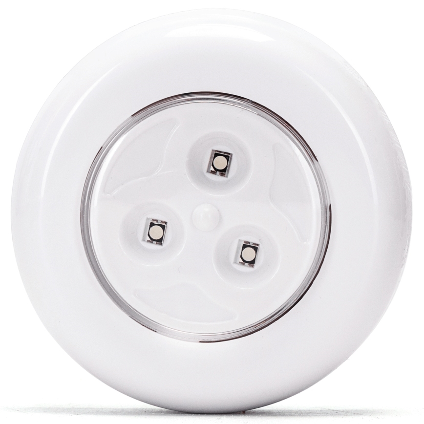 Aigostar - Sæt med 3 bærbare RGB-LED natlamper LED/3xAAA + fjernbetjening