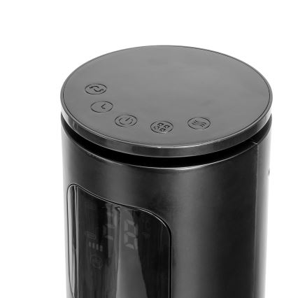 Aigostar - Tårnventilator 50W/230V sort Wi-Fi + fjernbetjening