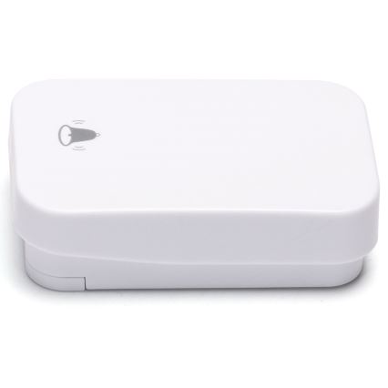 Aigostar - Trådløs plugin-dørklokke 1Z 230V IPX4 hvid