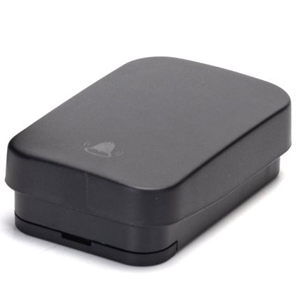 Aigostar - Trådløs plugin-dørklokke 1Z 230V IPX4 sort