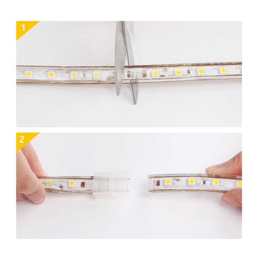 Aigostar - Udendørs LED-bånd 50m LED/350W/230V 3000K IP65