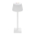 Aigostar - Udendørs LED bordlampe m. RGBW-farver dæmpbar og genopladelig LED/4W/5V 3600 mAh hvid IP54