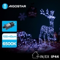Aigostar- Udendørs LED dekoration LED/3,6W/31/230V 6500K 90/45 cm IP44 rensdyr med kane