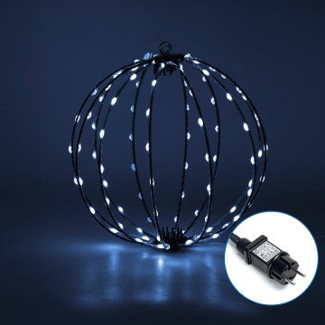 Aigostar - Udendørs LED juledekoration 3,6W/230V kugle 30cm IP44 kold hvid