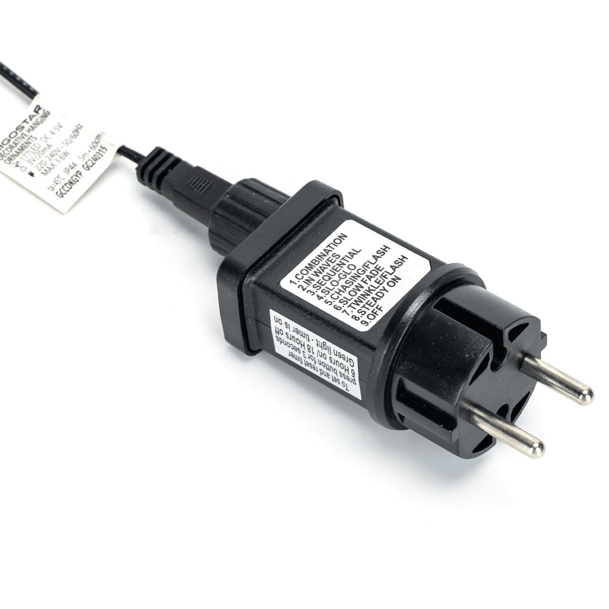 Aigostar - Udendørs LED juledekoration 3,6W/230V kugle 30cm IP44 kold hvid