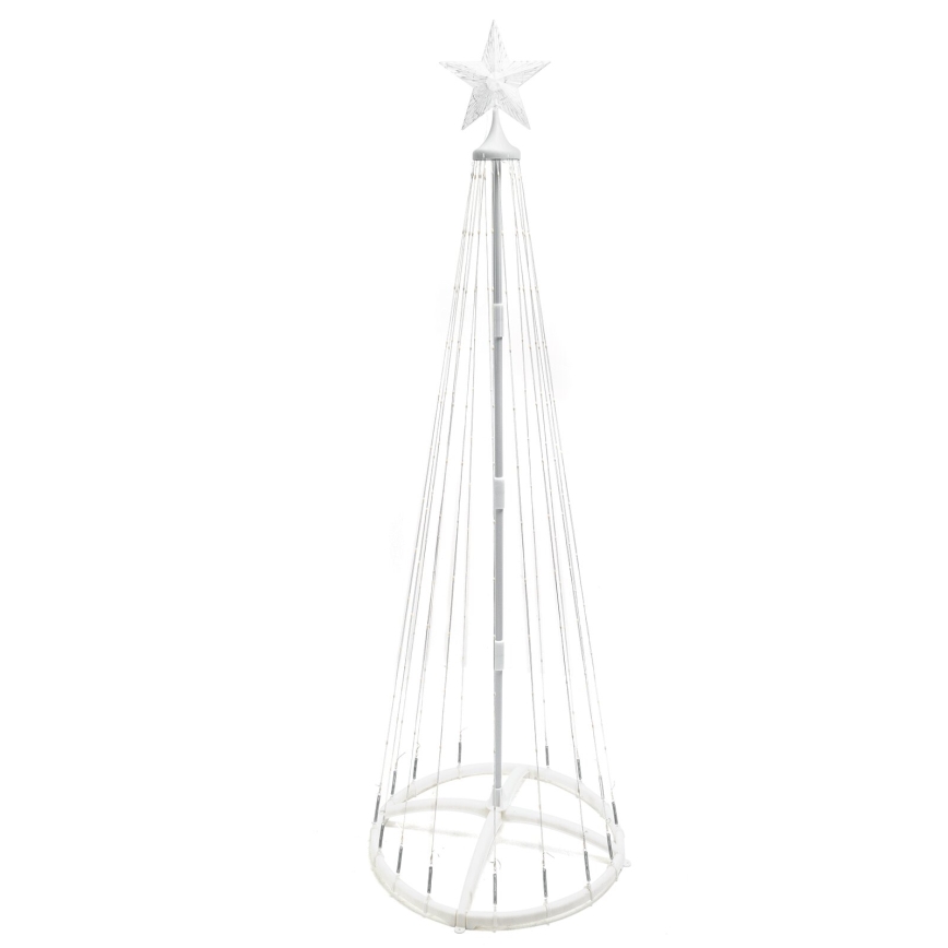 Aigostar - Udendørs LED juledekoration LED/3,6W/230V 180 cm IP44 kold hvid