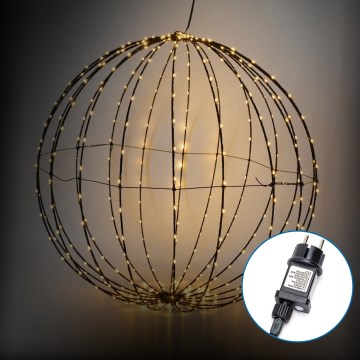 Aigostar -Udendørs LED juledekoration LED/3,6W/230V kugle 30cm IP44 varm hvid
