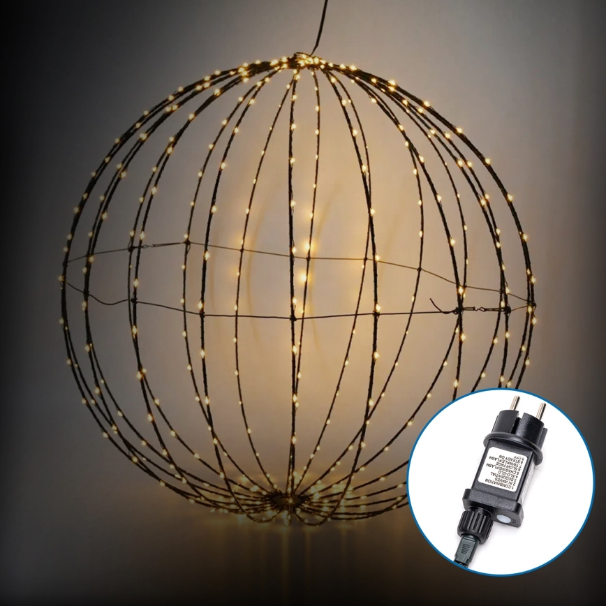Aigostar -Udendørs LED juledekoration LED/3,6W/230V kugle 30cm IP44 varm hvid