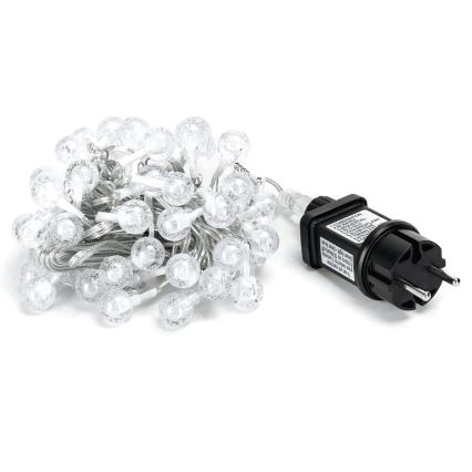 Aigostar - Udendørs LED julelyskæde 100xLED/8 funktioner 13m IP44 varm hvid