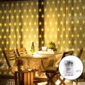 Aigostar - Udendørs LED julelyskæde 100xLED/8 funktioner 4,5x1,5m IP44 varm hvid