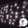 Aigostar - Udendørs LED julelyskæde 100xLED/8 funktioner 8x0,4m IP44 kold hvid