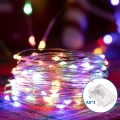 Aigostar - Udendørs LED julelyskæde 150xLED/8 funktioner 15,3m IP44 flerfarvet
