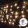Aigostar - Udendørs LED julelyskæde 200xLED/8 funktioner 13x0,4m IP44 varm hvid