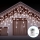 Aigostar - Udendørs LED julelyskæde 200xLED/8 funktioner 13x0,6m IP44 kold hvid