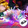 Aigostar - Udendørs LED julelyskæde 200xLED/8 funktioner 23m IP44 flerfarvet