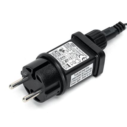 Aigostar - Udendørs LED julelyskæde 400xLED/8 funktioner 23m IP44 varm hvid