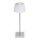 Aigostar - Udendørs LED lampe m. RGBW-farver dæmpbar og genopladelig LED/4W/5V 3600mAh hvid/mat krom IP54