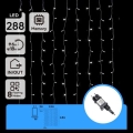 Aigostar - Udendørs LED-lyskæde 288 LED/8 funktioner 1,5 x 1,8 m IP44 kold hvid