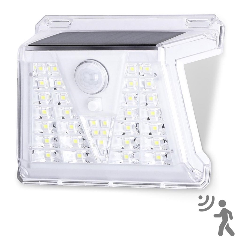 Aigostar - Udendørs LED solcellelampe med sensor LED/1,48W/3,7V IP65 1200 mAh