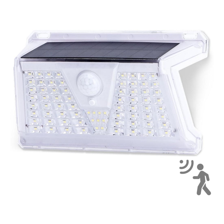 Aigostar - Udendørs LED solcellelampe med sensor LED/2,4W/5V 1200 mAh IP65