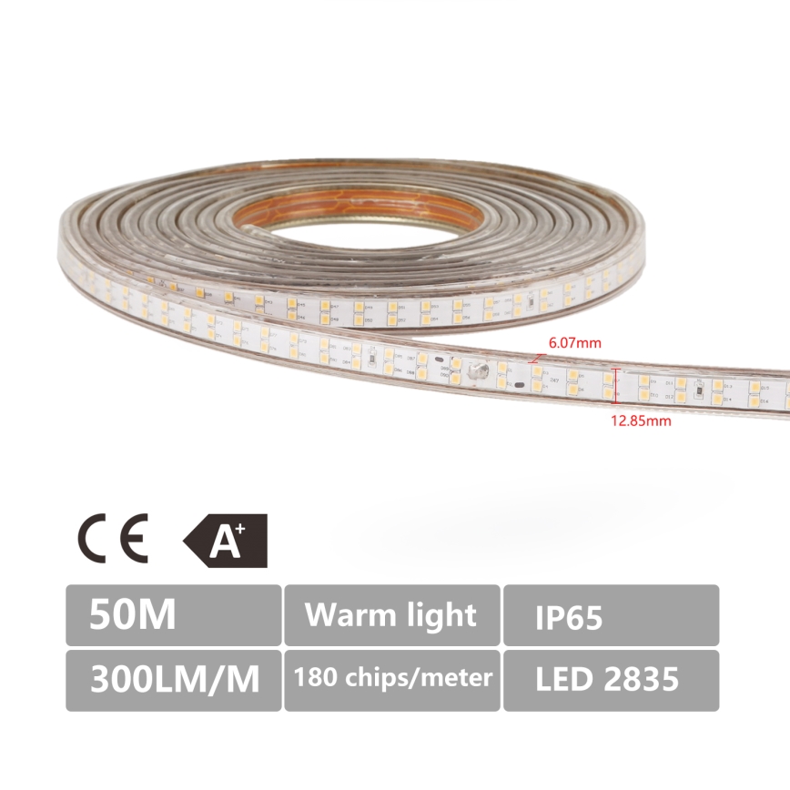 Aigostar - Udendørs LED strip 50 m LED/400W/230V 6500K IP65