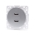 Aigostar - USB-strømudtag uden ramme 2x USB-A, sølv