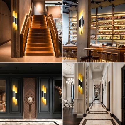 Aigostar - Væglampe 4xE27/60W/230V