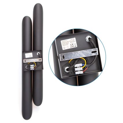 Aigostar - Væglampe 4xE27/60W/230V