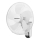 Aigostar -  Vægventilator 45W/230V hvid + fjernbetjening
