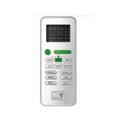 Aircondition 18K V1 5,2 kW 18000 BTU Wi-Fi Tuya hvid + fjernbetjening
