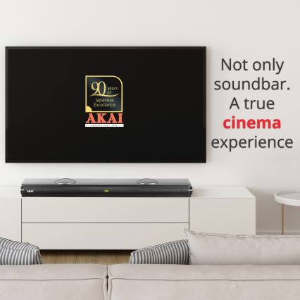 AKAI ASB-29 - Soundbar med aktiv subwoofer 120W/230V + fjernbetjening