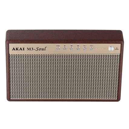 AKAI M3 SOUL COFFEE - Trådløs højttaler 20W/6000 mAh